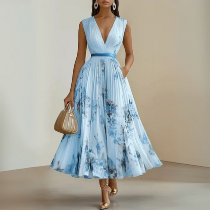 Lightweight Strapless Summer Maxi Dress