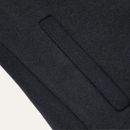 Classic Fit Men's Tailored Wool Overcoat