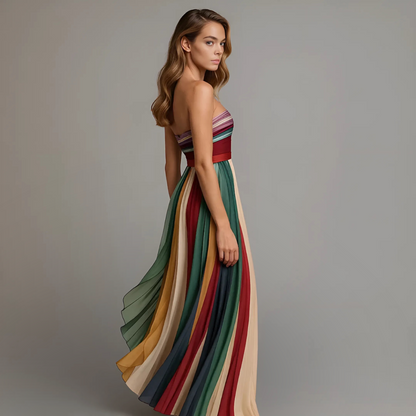 Luxurious Red Carpet Maxi Dress