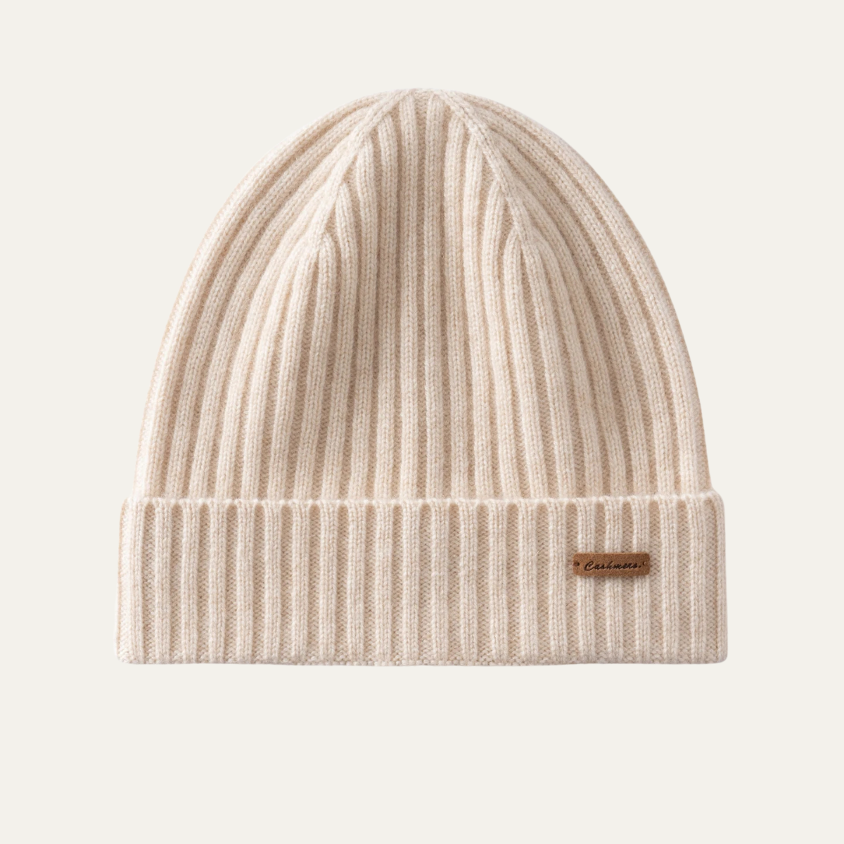Warm Mens Ribbed Cashmere Winter Hat - Nocini