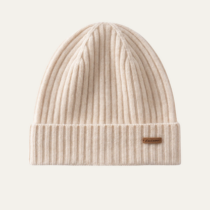Warm Mens Ribbed Cashmere Winter Hat - Nocini