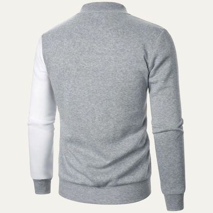Men's Slim Colourblock Windbreaker Jacket