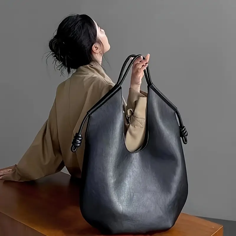 Chic Relaxed Shopper Tote Bag
