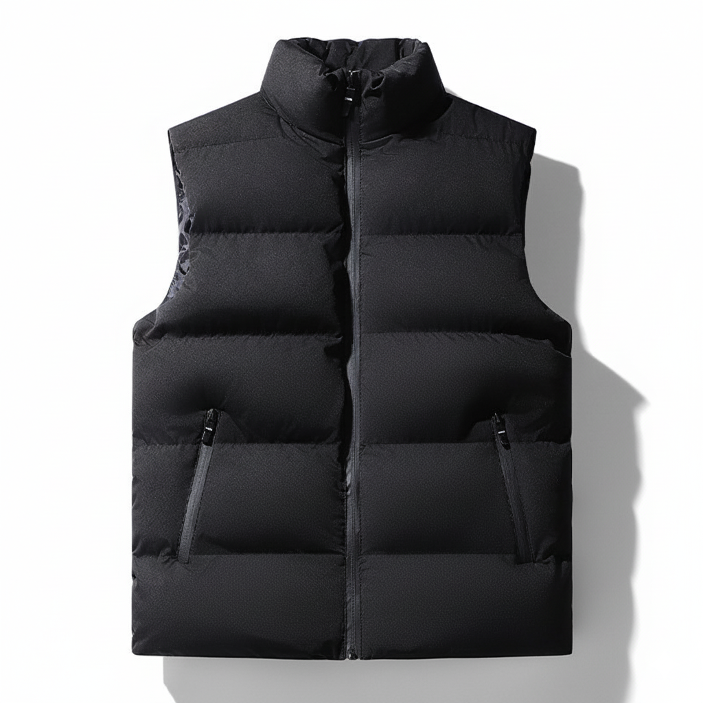 Waterproof Padded Mens Vest Jacket
