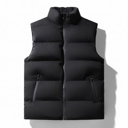 Waterproof Padded Mens Vest Jacket