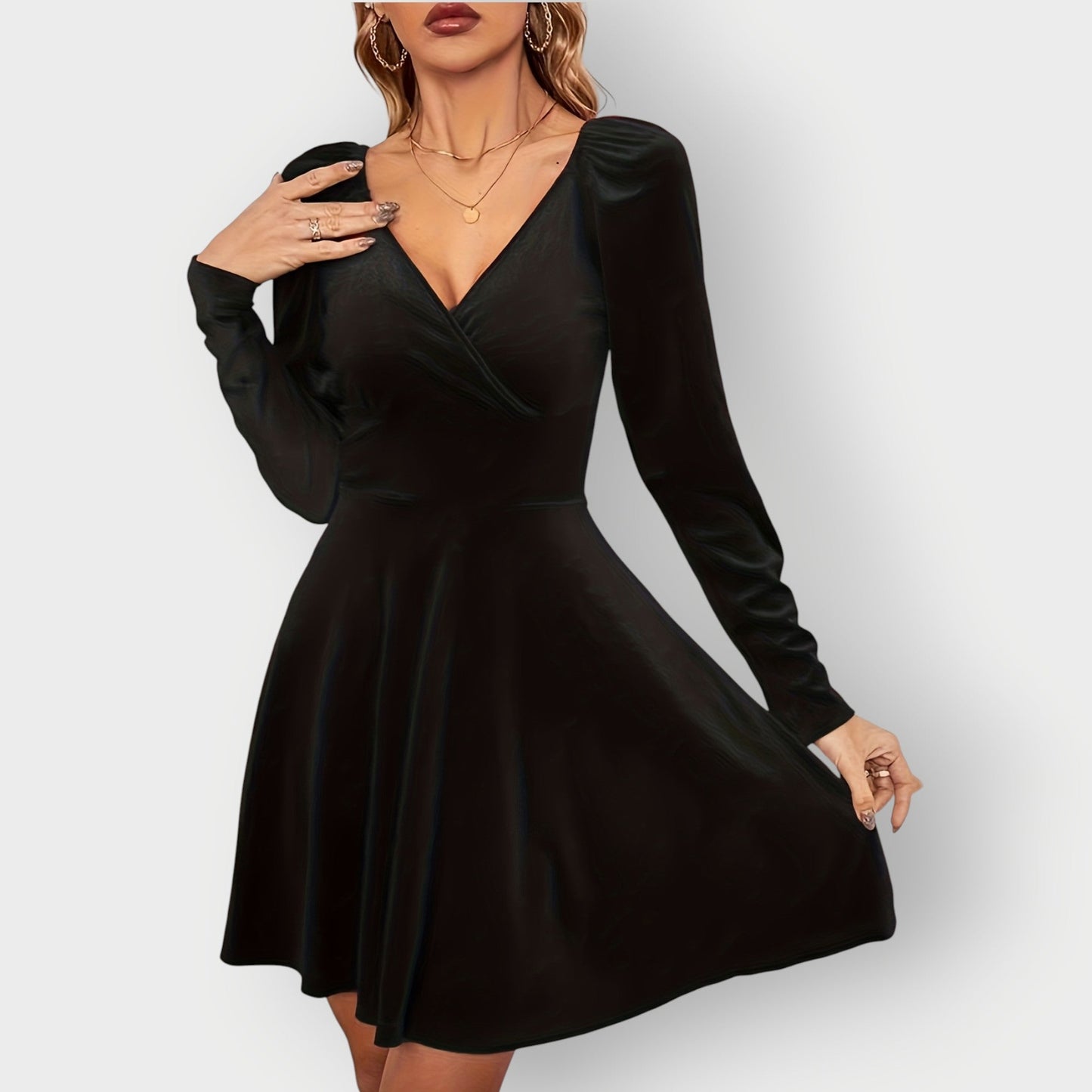 Luxurious Soft Skater Dress