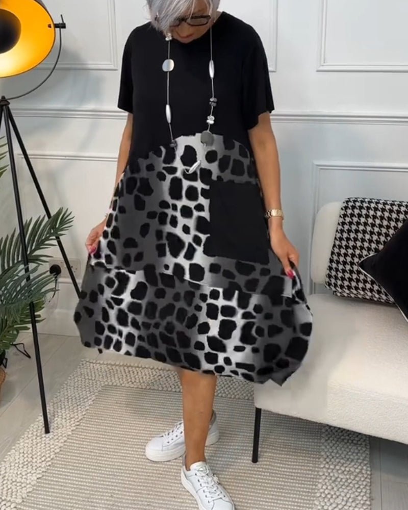 Multicolor Knee Length Bodycon Dress