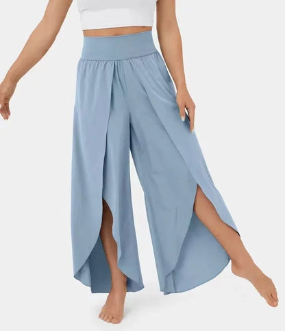 Comfortable High Waisted Wide Leg Yoga Pants