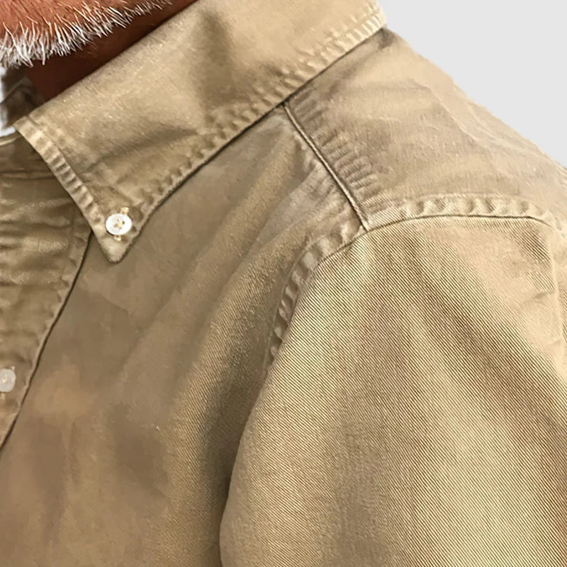 Traditional Casual Mens Button Down Shirt