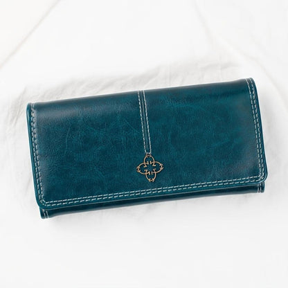 Classic Genuine Leather Fold Wallet
