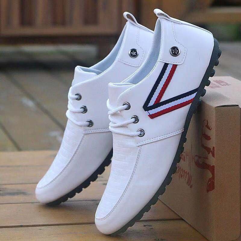 Men's Airy Leather Lace Up Shoes