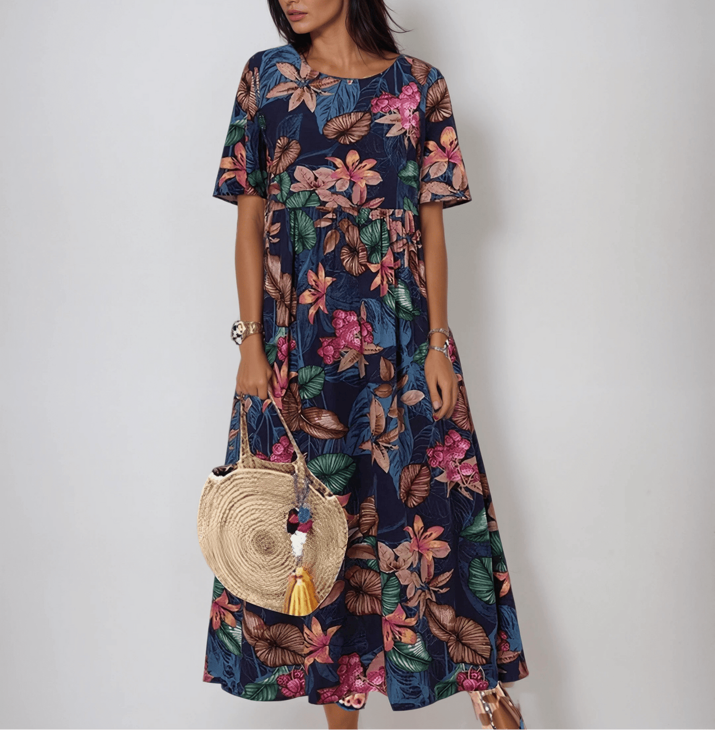 Lovi | Elegant Garden Party Dress for Women - Nocini