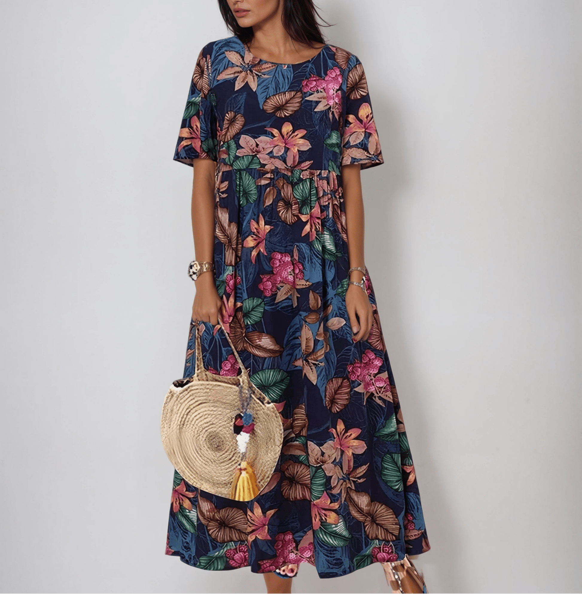 Lovi | Elegant Garden Party Dress for Women - Nocini