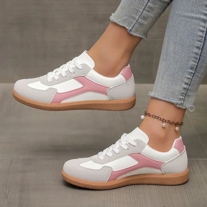 Fashionable Women's Lace Up Running Shoes - Nocini