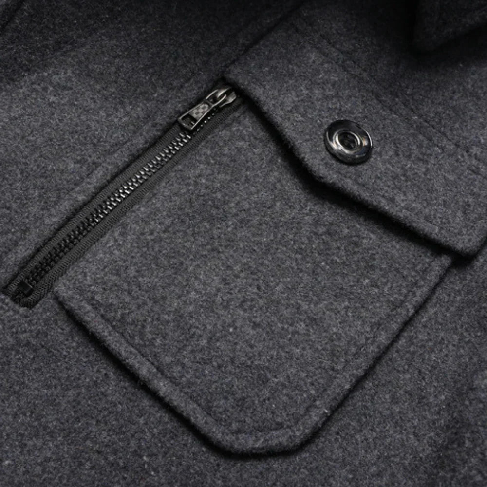 Insulated Mens 2 Piece Winter Parka Coat