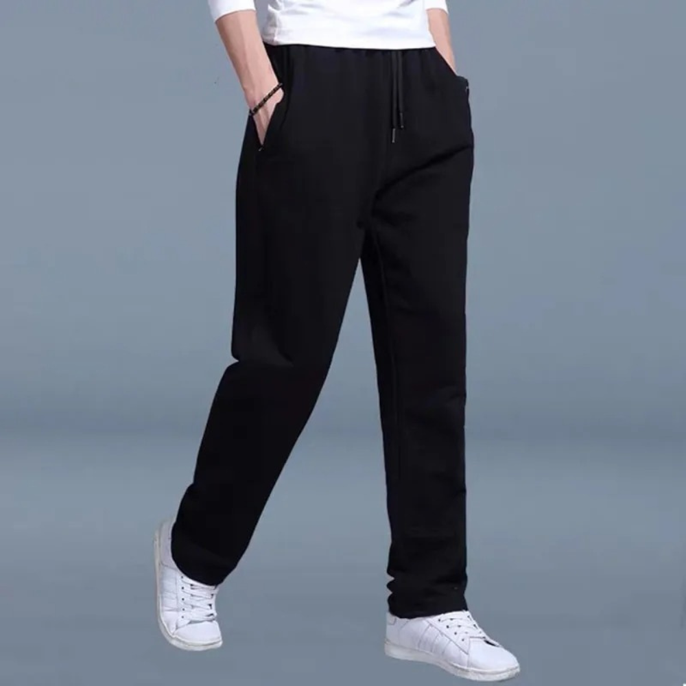 Relaxed Fit Athletic Pants - Nocini