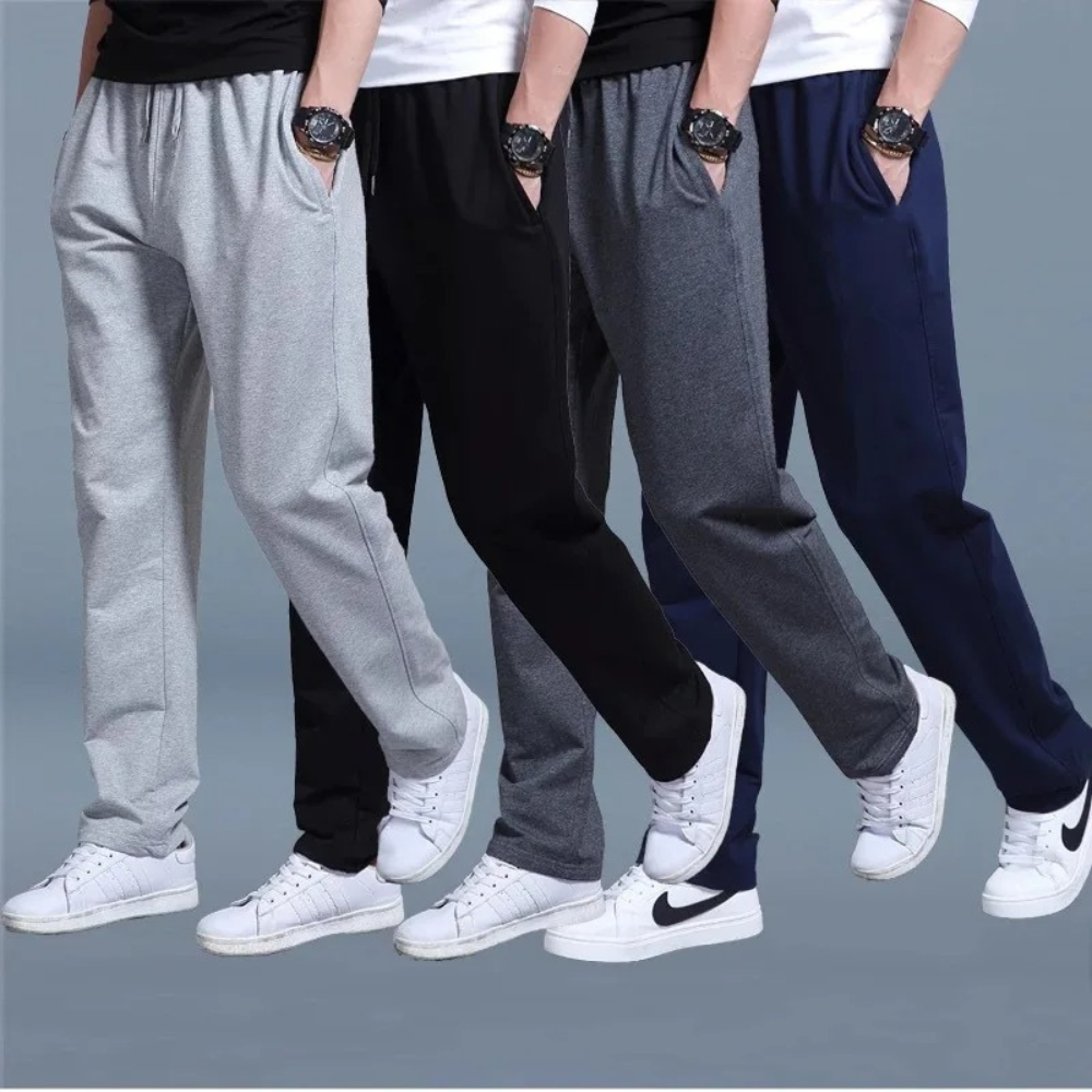 Soft Mens Casual Sweatpants Daily Wear - Olytrend