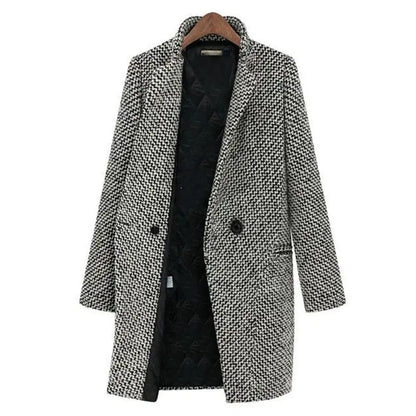 Warm Women's Woolen Winter Coat