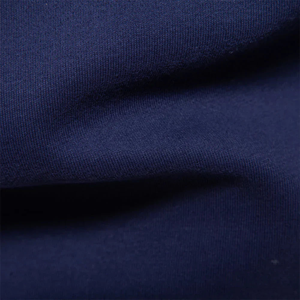 Men's Classic Contrast Polo Long Sleeve Shirt