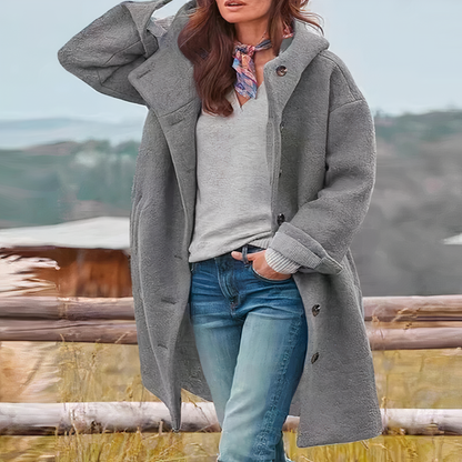 Luxurious Women's Wool Winter Coat