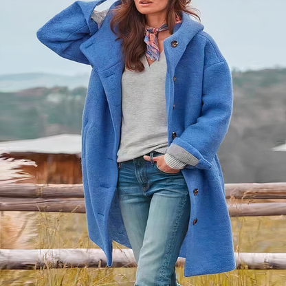 Luxurious Women's Wool Winter Coat