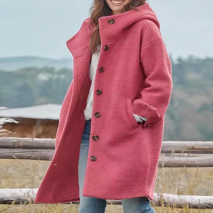 Luxurious Women's Wool Winter Coat