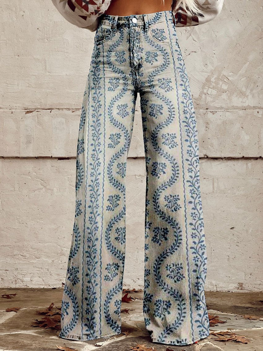 Loose Fit Women's Comfort Jeans