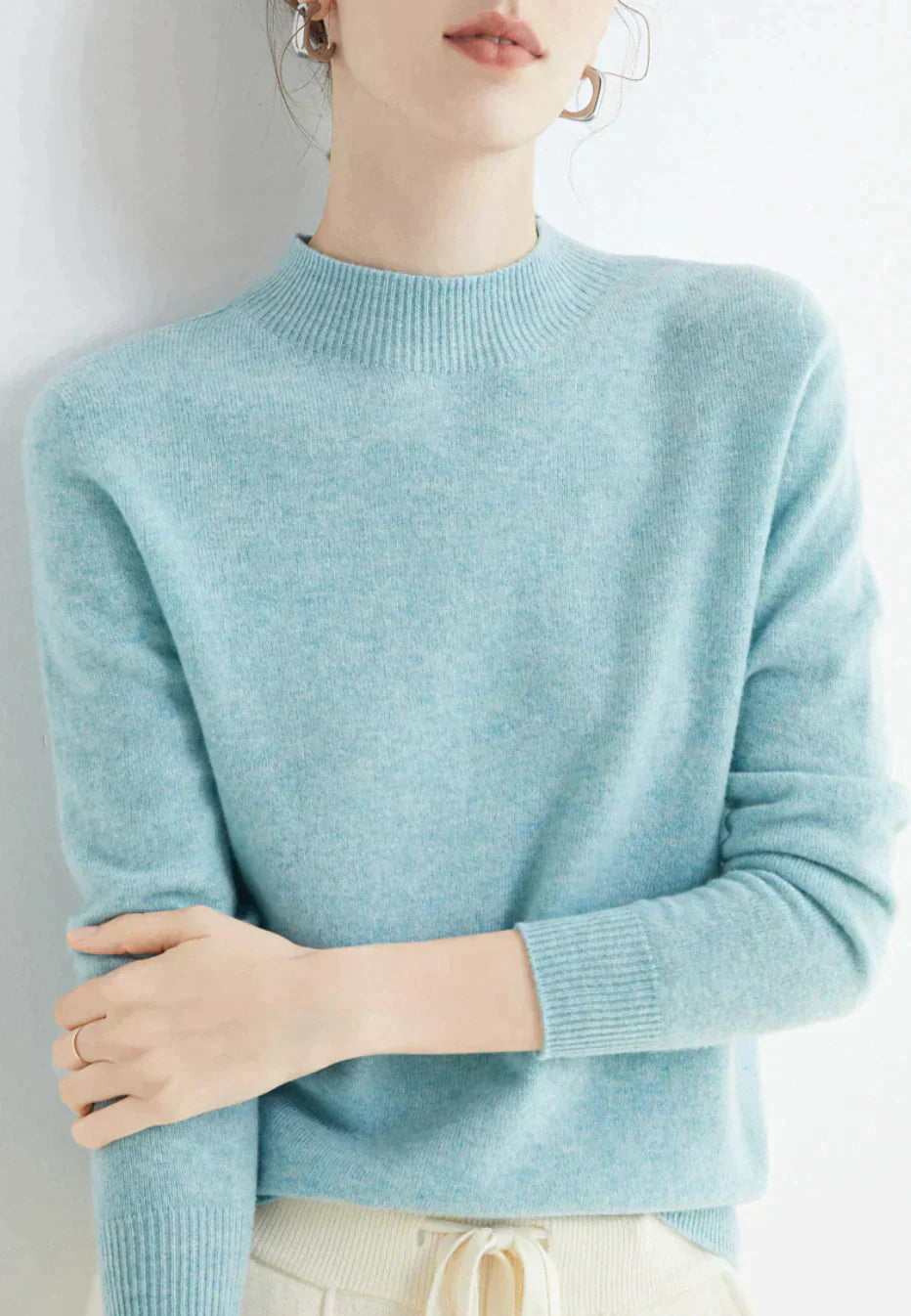 Soft Women's Oversized Long Sleeve Sweater