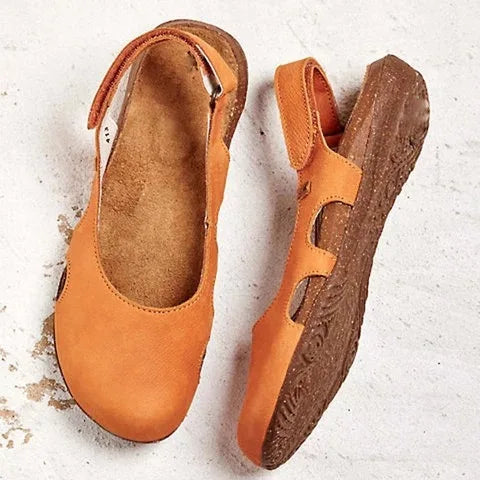Comfortable Buckle Strap Beach Sandals for Women