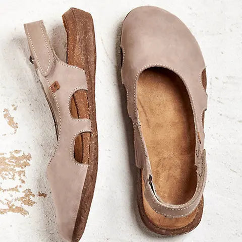 Comfortable Buckle Strap Beach Sandals for Women