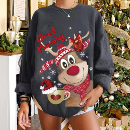 Women's Fun Holiday Christmas Sweater - Nocini