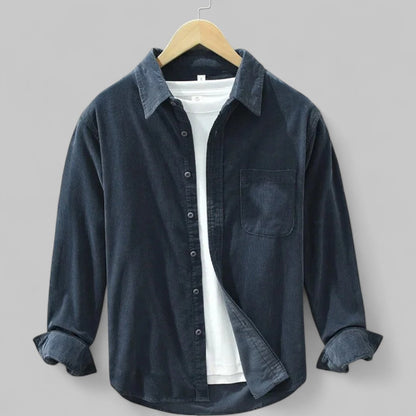 Rugged Men's Classic Cord Shirt
