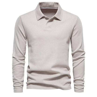 Classic Men's Polo Knit Sweater