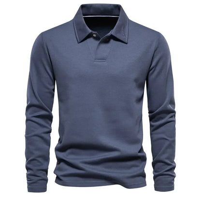 Classic Men's Polo Knit Sweater