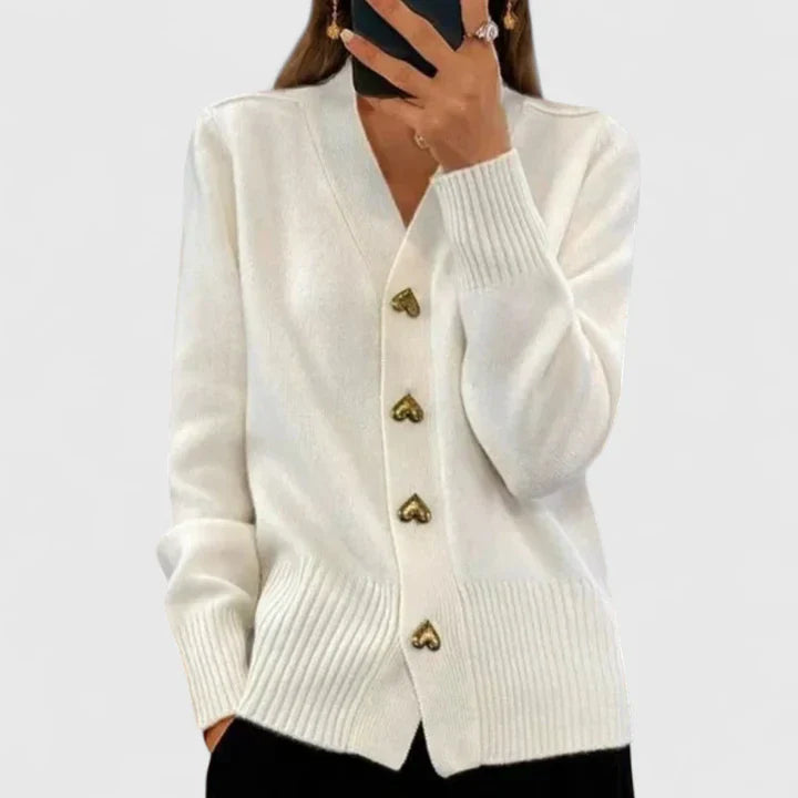 Chic Women's Open Front Cardigan