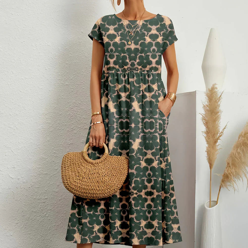 Comfy Summer Midi Dress for Women