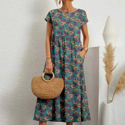 Comfy Summer Midi Dress for Women
