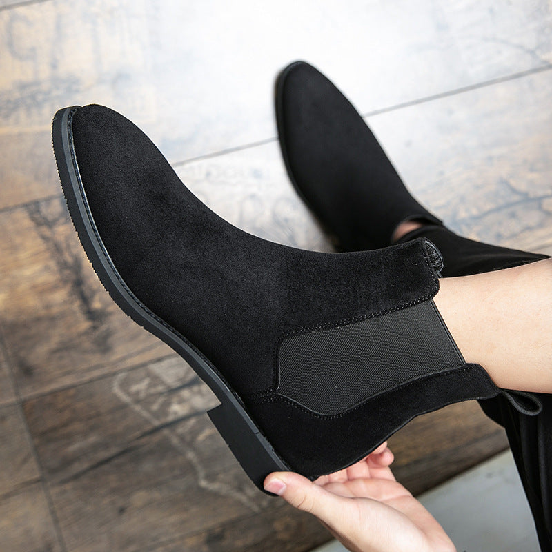 Classic Men's Chelsea Ankle Boots - Comfortable Leather Shoes - Nocini