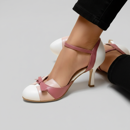 Low Heel Ankle Strap Sandals for Women