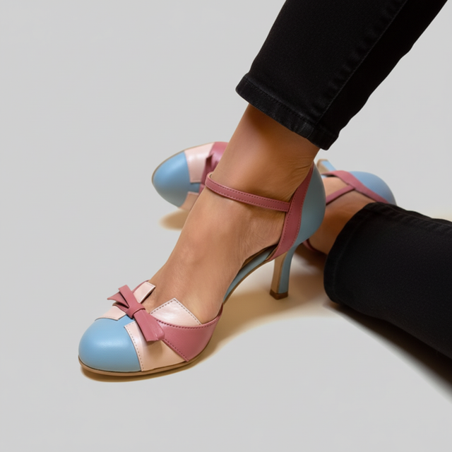 Low Heel Ankle Strap Sandals for Women - Olytrend