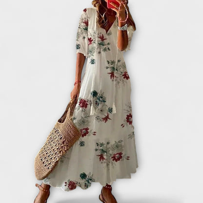 Vibrant Summer Maxi Dress for Women