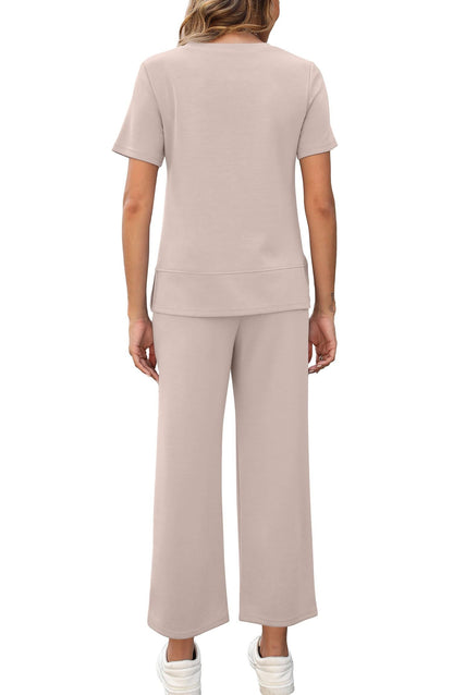 Soft Cozy Knit Loungewear Set for Daily Wear
