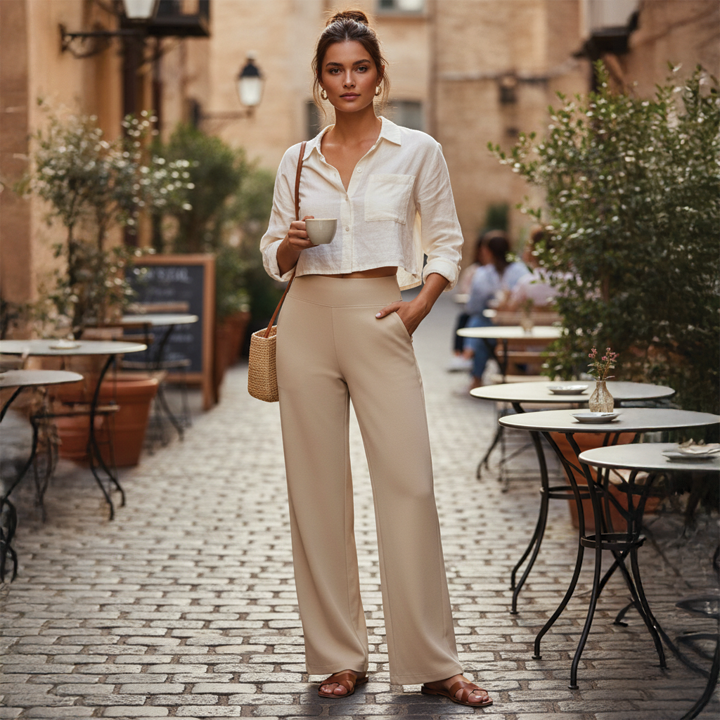 Comfortable Loose Fit Trousers
