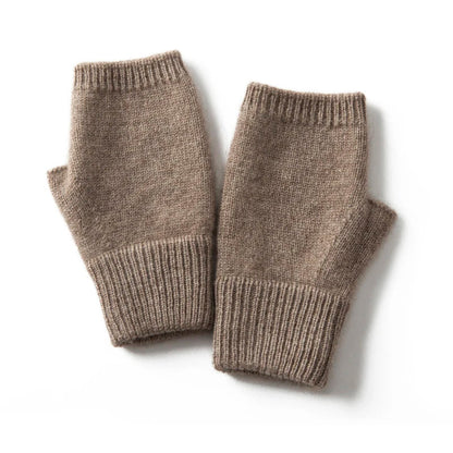 Warm Fit Fingerless Gloves | Thick Knit Cuff Gloves