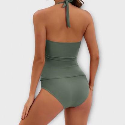 Stylish Women's 2 Piece Beach Swimsuit Set