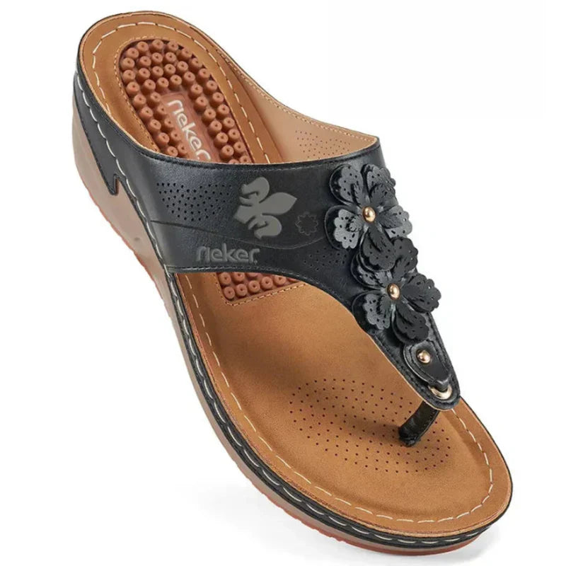 Comfortable Supportive Flat Sandal for Daily Use