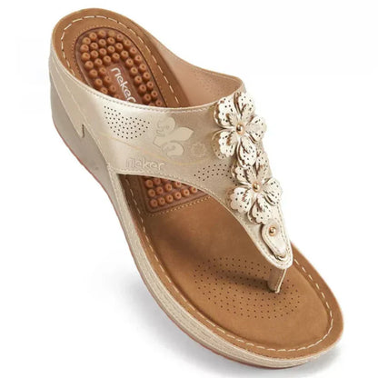 Comfortable Supportive Flat Sandal for Daily Use