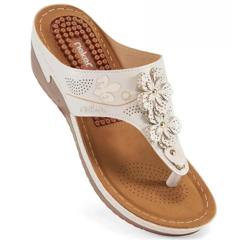 Comfortable Supportive Flat Sandal for Daily Use