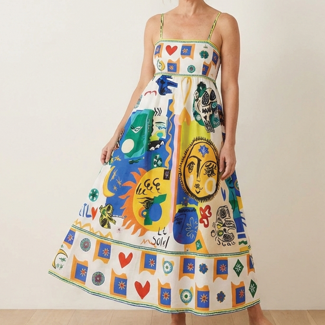 Lightweight Breathable Summer Dress - Nocini
