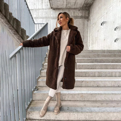 Warm Faux Fur Parka for Ladies - Olytrend